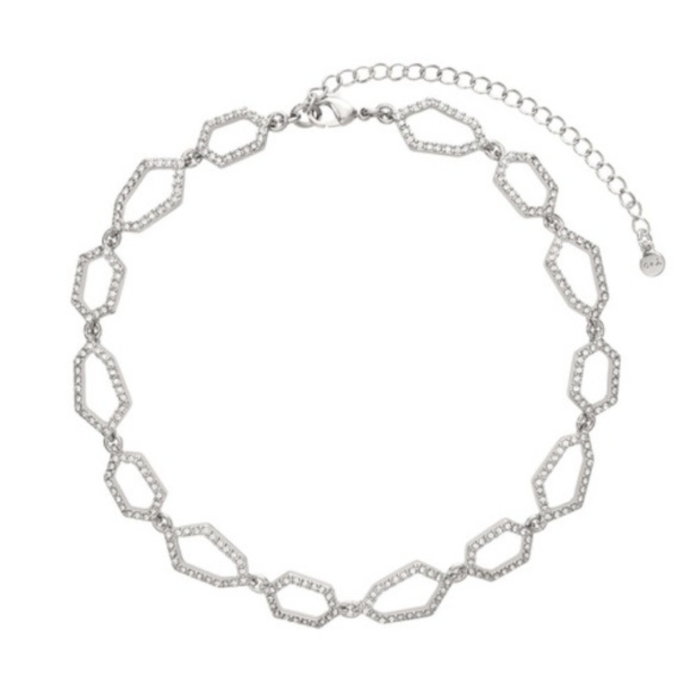 MODERN MOSAIC CHOKER NECKLACE